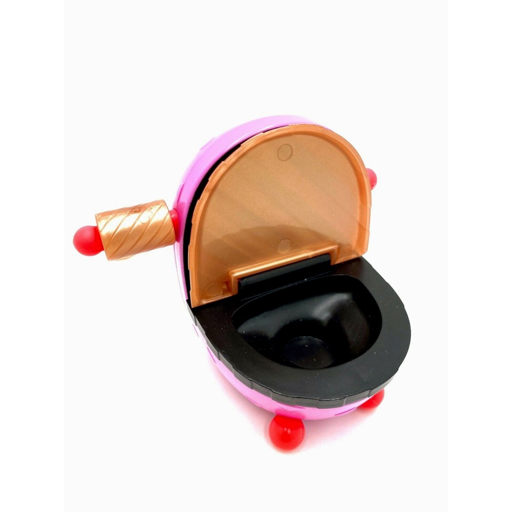 LOL Surprise Doll House Toilet for Bathroom with Flushing Sound -Tested & WORKS - Picture 8 of 10